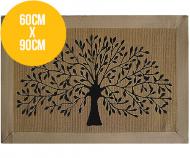 Tree of Life Natural Jute Mat