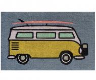 Yellow Kombi Van Doormat