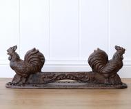 Chicken Bootscraper Cast Iron