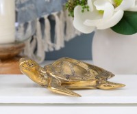 Gold Sea Turtle - Medium