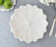 Marble Lotus Flower Dish Large