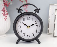 Lincoln Classic Black Desk Clock