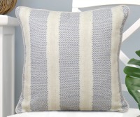 Ocean Mist Blue Stripe Cushion