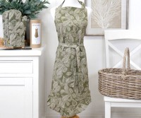 Olive Green Wild Fig Apron
