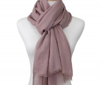 Faith Dusty Lilac Muslin Scarf