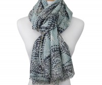 Water's Edge Blue Scarf