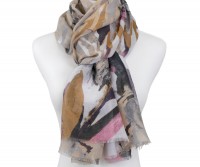 Ari Abstract Autumn Scarf