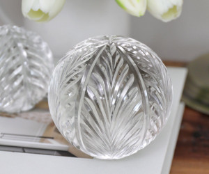 Large Park Lane Wingcut Glass Ball