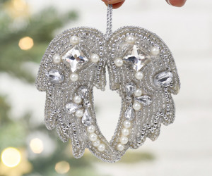 Celestial Angel Wings Tree Decoration