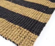 Chunky Black Stripe indoor Mat