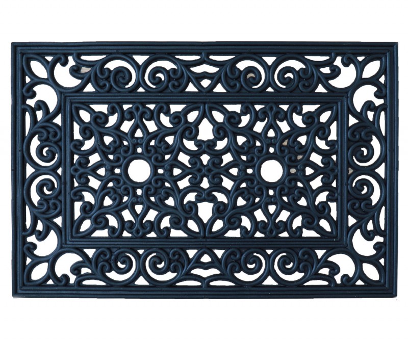 Kelston Rubber Wrought Iron Doormat