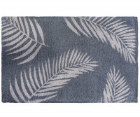 Havana Grey Palm Leaf Doormat Regular - 100% Coir