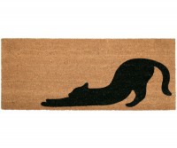 Stretching Cat Long Doormat