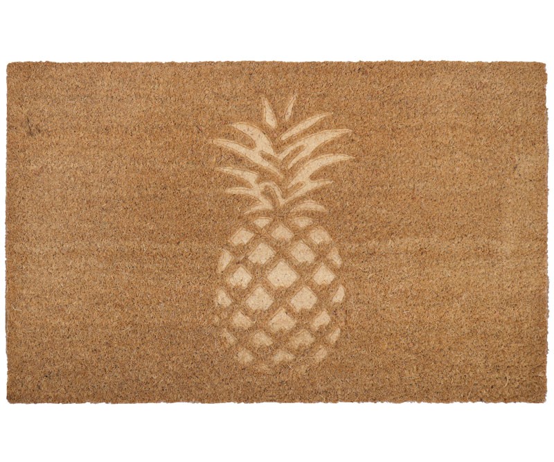 Embossed Pineapple Regular Doormat