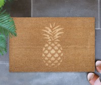 Embossed Pineapple Regular Doormat