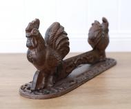 Chicken Bootscraper Cast Iron