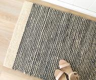 Baywood Charcoal Wave Indoor Mat