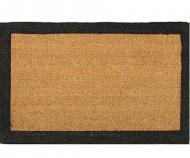 XL Black Border Coir Doormat