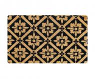 Black Tile Pattern - Regular Door Mat