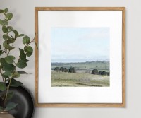 Coopers Hill II Landscape Wall Art Print