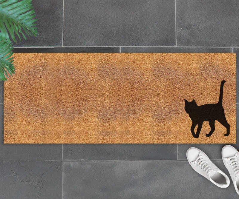 Long Felix the Cat Doormat - 115x45cm