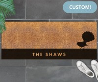 Custom Long Willy Wagtail Doormat - 115x45cm
