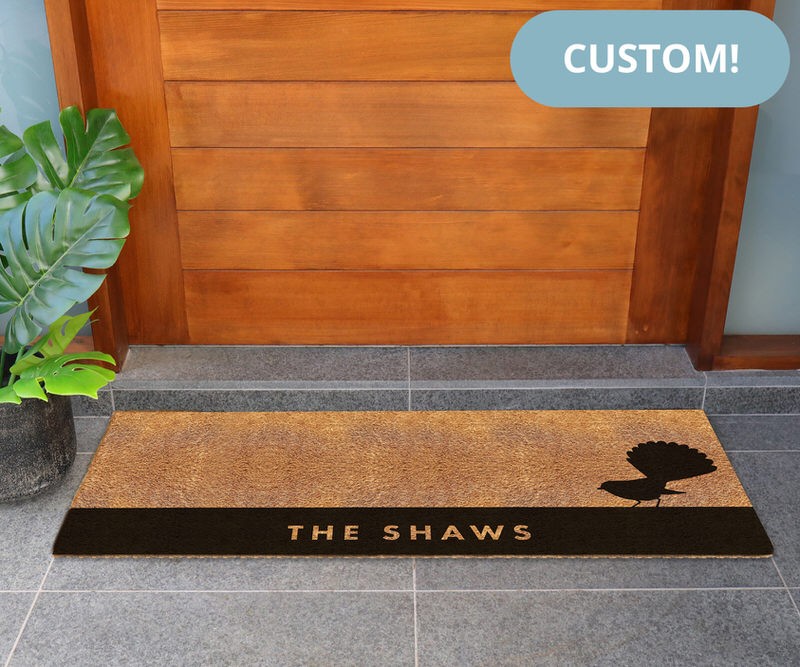 Custom Long Willy Wagtail Doormat - 115x45cm