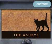 Custom Cat Doormat - 75x45cm