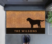 Custom Labrador Dog Doormat - 75x45cm