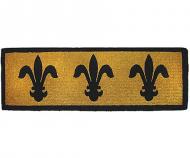 Fleur de Lys Long Doormat