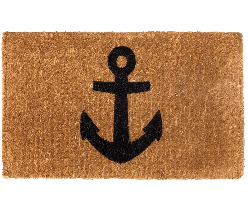 Anchor Doormat - Natural