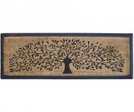 Tree of Life Long Doormat - Rubber & Coir