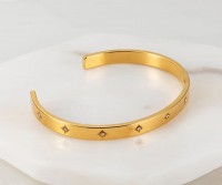 Soho Nights Gold Bangle