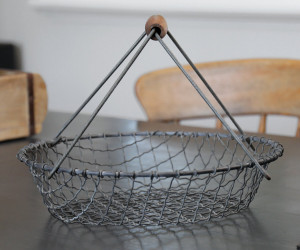 Islington Wire Basket with Handles