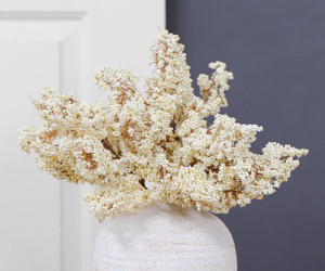 Set 3 Cream Berry Cluster Stems
