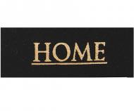 Classic Black Home Long Doormat