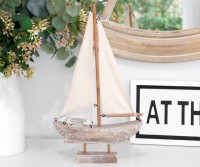 Gypsea Natural Yacht Decor - Sailing Boat
