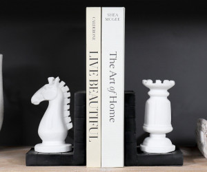 Set 2 Chess Bookends