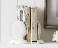 Set 2 Andaman Scallop Shell Bookends