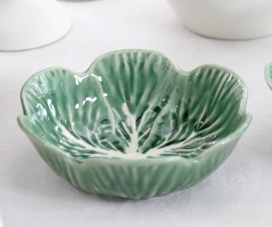 Medium Savoy Cabbage Leaf Bowl