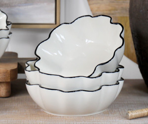 Winslow Ceramic Snack Bowl
