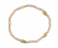 Liana Blush Bead Bracelet