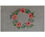 Rose Wreath 100% Coir Doormat