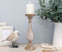 Tall Barrington Fluted Candlestick