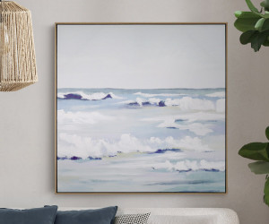 Mollymook Shores Framed Canvas Painting