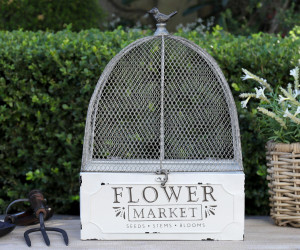 Large Flower Market Garden Cloche