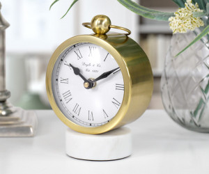 Kensington Gold Desk Clock