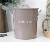 Kitchen Compost Bin - Dusk Taupe