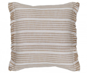 Dawson Oatmeal Stripe Cushion