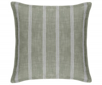 Maddox Green Stripe Cushion